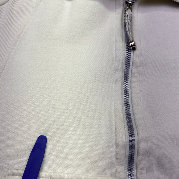 Lululemon Scuba Funnel Neck Zip Up Jacket Athletic Athleisure Women Sz M Grunge - Picture 3 of 11